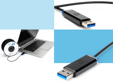 Câbles optiques Thunderbolt et USB 3.0, la vitesse s'affranchit des distances