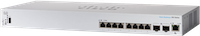 Futon Boutique Cisco CBS350-8XT avec 8 ports 10G RJ45 et 2 ports 10G SFP+