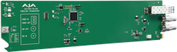 AJA OpenGear transmetteur 12G-SDI/fibre optique LC single mode