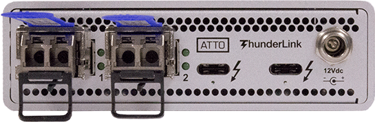 ATTO ThunderLink (TB3) Dual 10 GbE (SFP+)