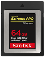 Futon Boutique SanDisk Extreme Pro CFexpress Type B de 64 Go