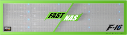 GB Labs FastNAS F16 Nitro 128TB, 2 x 1/10GbE ports et 2 x 10/25GbE (SFP+)