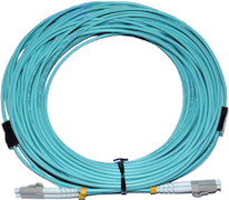 Câble fibre optique (OM4) LC vers LC de 40 m