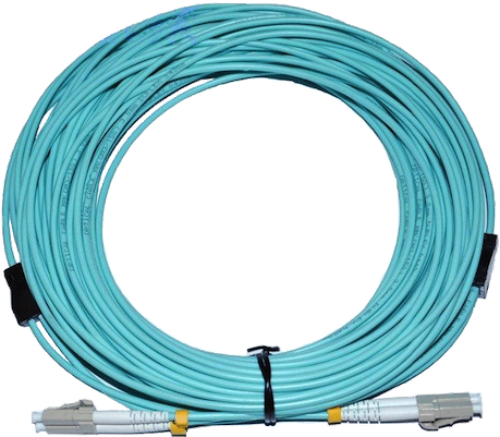 Câble fibre optique (OM4) LC vers LC de 50 m