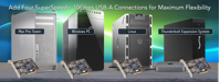 Futon Boutique Sonnet Allegro USB 3.2 Gen2 (USB-C) 4 ports