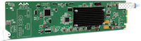 Futon Boutique AJA OpenGear Converter HDMI 2.0 vers 12G-SDI (via liaison fibre ST)