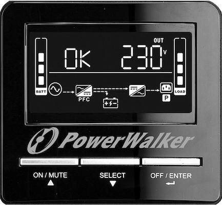 PowerWalker VI 1500 CW desktop (performance 1050 W)