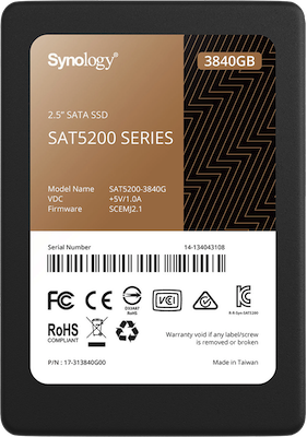 Synology SAT5210, disque SSD de 3840 Go