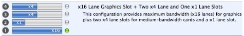 Final Cut Studio: Optimisation des performances des cartes PCI Express