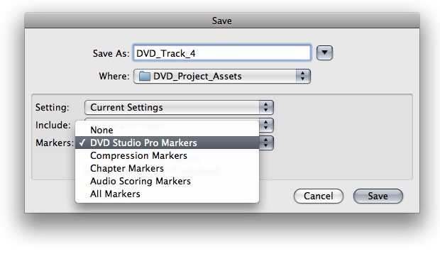 Final Cut Studio: L'option