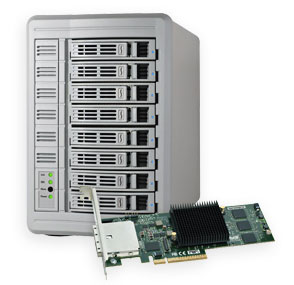 Le nouveau Fusion DX800 RAID est disponible, avec Expander SAS intégré !