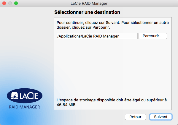 Découverte du LaCie Raid Manager v2.0