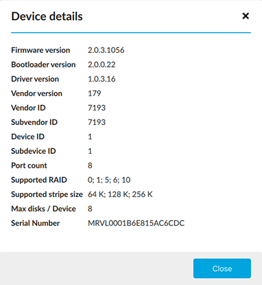 Découverte du LaCie Raid Manager v2.0
