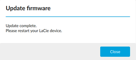 Découverte du LaCie Raid Manager v2.0