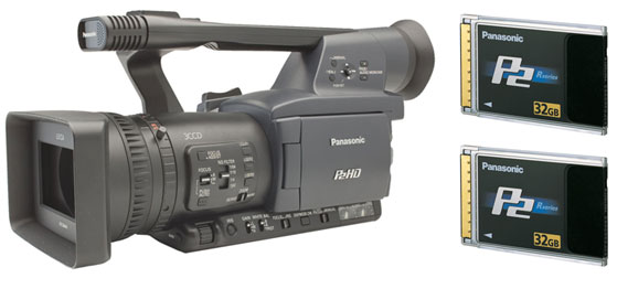 Offre exclusive Panasonic P2 HD, à ne manquer sous aucun prétexte !