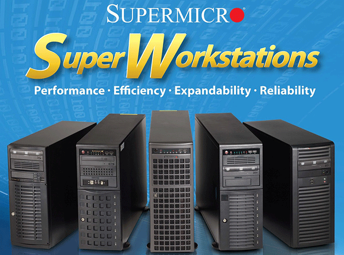 Choisir sa station de travail SuperMicro