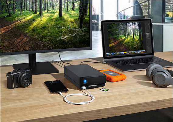 LaCie 1Big Dock 8To Thunderbolt 3, USB-C/USB 3.0