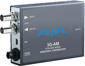 AJA 3G-AM XLR