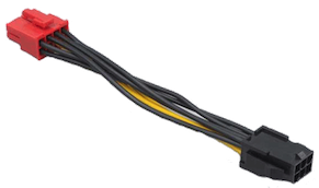 Adaptateur alimentation PCIe 8 broches vers 6 broches