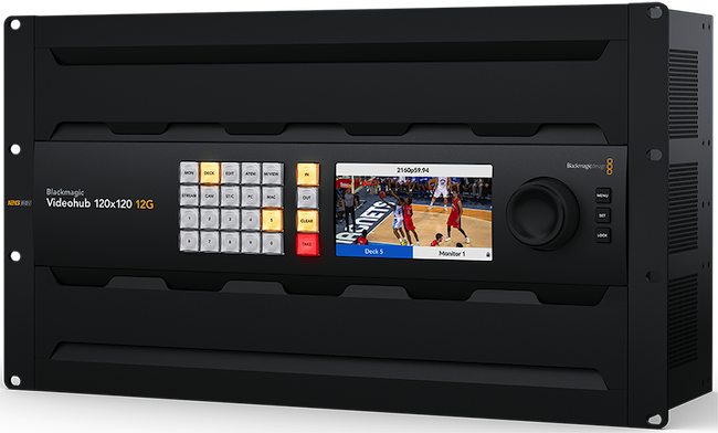 Blackmagic Videohub 120x120 12G (zero latency)