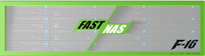 GB Labs FastNAS F16 288TB (230TB utiles), 2 ports 1/10GbE