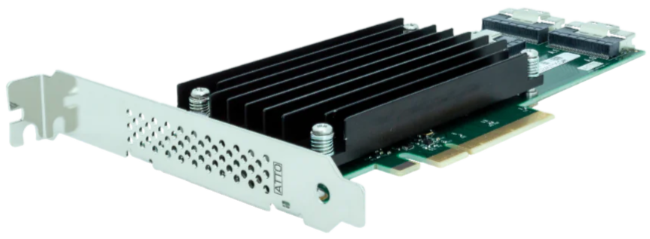 ATTO ExpressSAS H240N (adaptateur profil bas inclus)