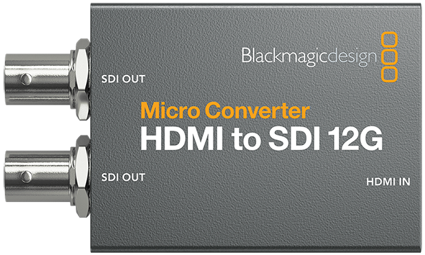 BMD 12G Micro Converter - HDMI to SDI (no PSU)