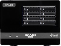 Futon Boutique GB Labs MiniSPACE NVMe 7.6TB (6TB utiles), 2 x 1GbE et 2 x 50GbE QSFP28