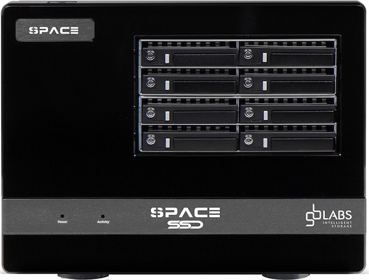 GB Labs MiniSPACE NVMe 7.6TB (6TB utiles), 2 x 1GbE et 2 x 50GbE QSFP28