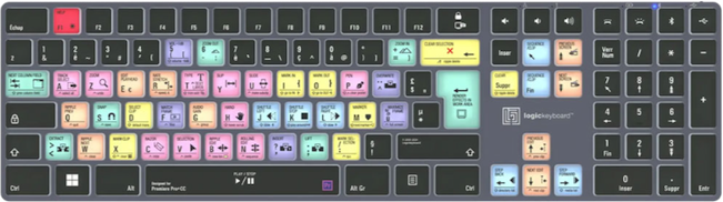 Clavier dédié TITAN Adobe Premiere Pro (PC)