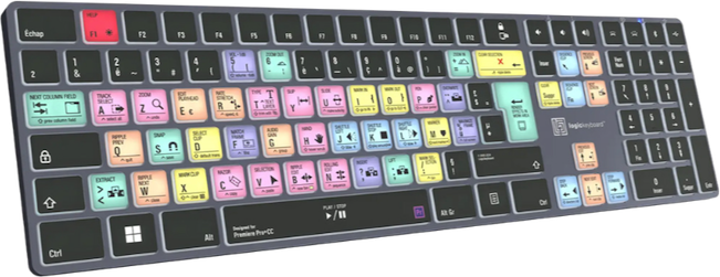 Clavier dédié TITAN Adobe Premiere Pro (PC)