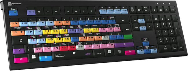 Clavier dédié PRO Media Composer noir ASTRA 2 (PC)