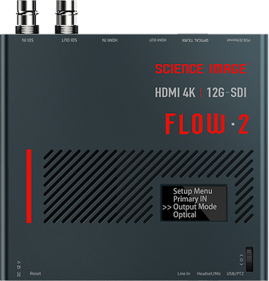 Science Image FLOW 2 12G-SDI/HDMI Up/Down/Cross Converter (offre bundle)