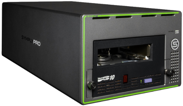 SymplyPro LTO XTF Desktop SAS FH LTO-10