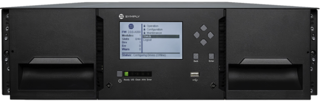 SymplyPRO XTL 40 Slot 3U Library FC 32Gb 1 x LTO-10 FH