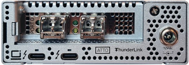 ATTO ThunderLink (TB5) Dual FC 8Gb/s (SFP+)