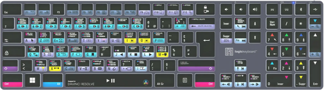 Clavier dédié TITAN Blackmagic DaVinci Resolve (PC)