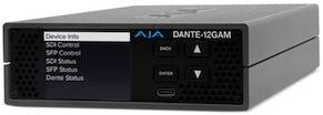 AJA DANTE-12GAM