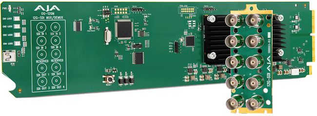 AJA OpenGear 12G-SDI Multiplex