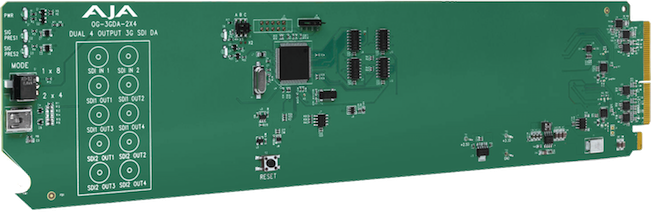 AJA OpenGear 3G-SDI Distribution 2 x 4