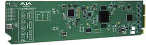 AJA OpenGear down-converter 4K vers HD