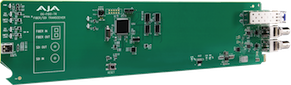 AJA OpenGear transmetteur 3G-SDI/fibre optique LC single mode