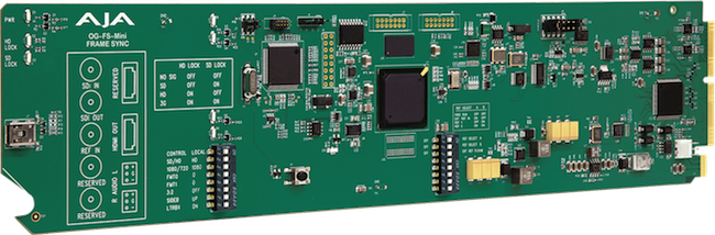 AJA OpenGear 3G-SDI Frame Sync