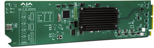 AJA OpenGear Converter HDMI 4K vers 4K-SDI