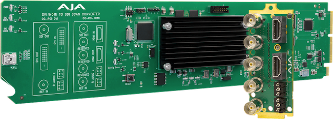 AJA OpenGear Converter HDMI vers 3G-SDI