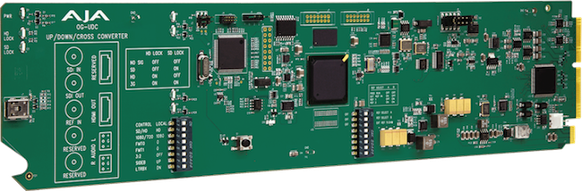 AJA OpenGear Up/Down/Cross 3G-SDI