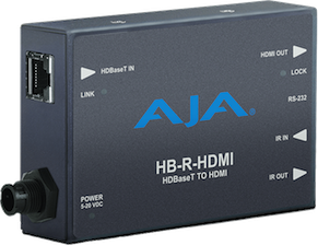 AJA HB-R-HDMI (HDBaseT vers HDMI)