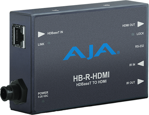 AJA HB-R-HDMI (HDBaseT vers HDMI)