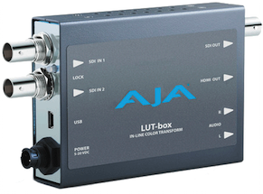 AJA LUT-box