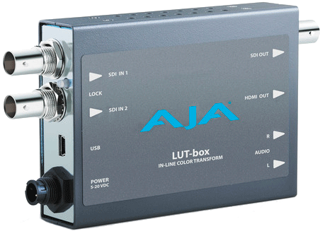 AJA LUT-box